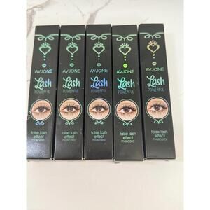AVJONE Lash Powerful False Lash Effect Mascara – Lot of 5 NEW
